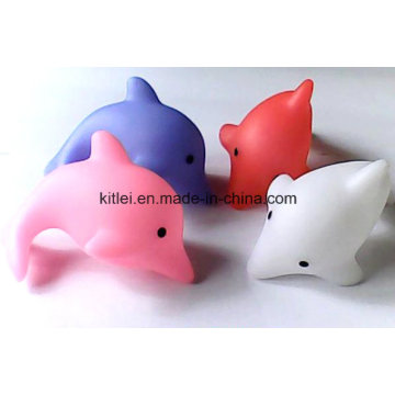 Soft Coastal Dolphin Pet Kids Plastic Rotocast Animal Figure Toys